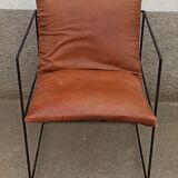 Leather armchair