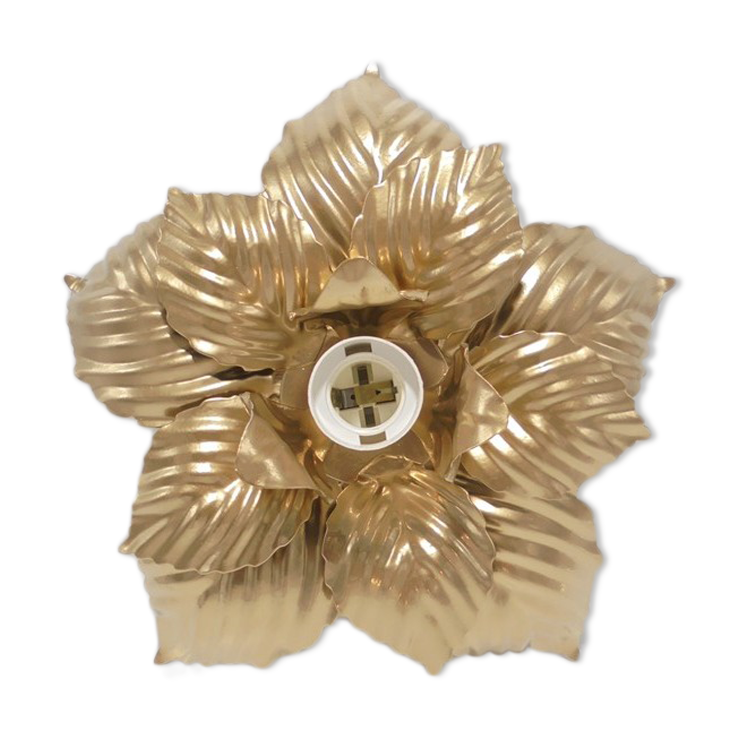 Sconce golden flower