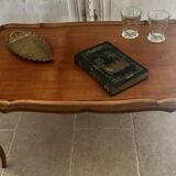 Louis X-style wooden coffee table