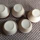 Series of 5 sandstone ramekins