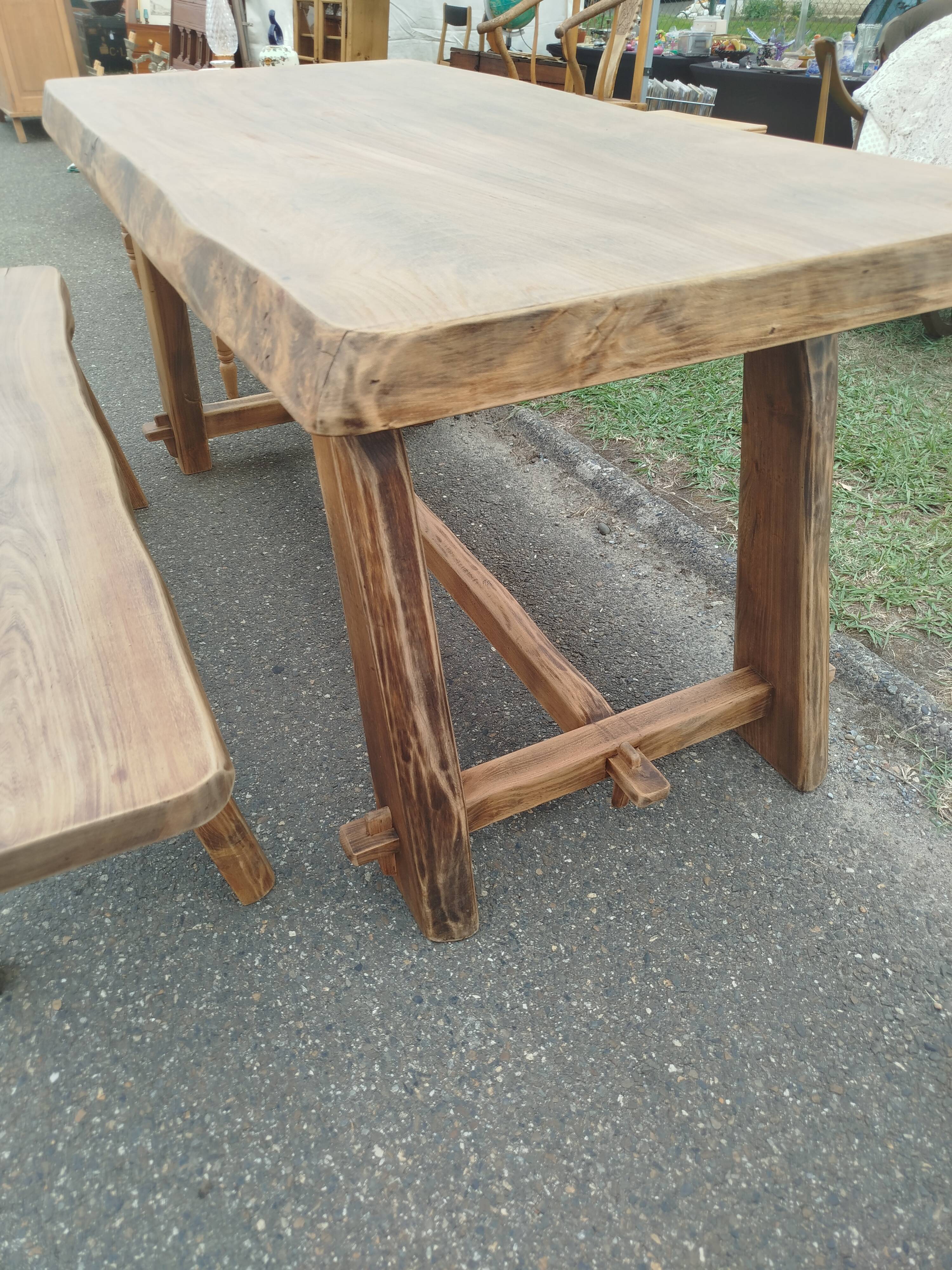 Table and bench Olavi Hänninen