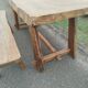 Table and bench Olavi Hänninen