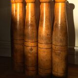 Old wooden keels 19th century French countryside