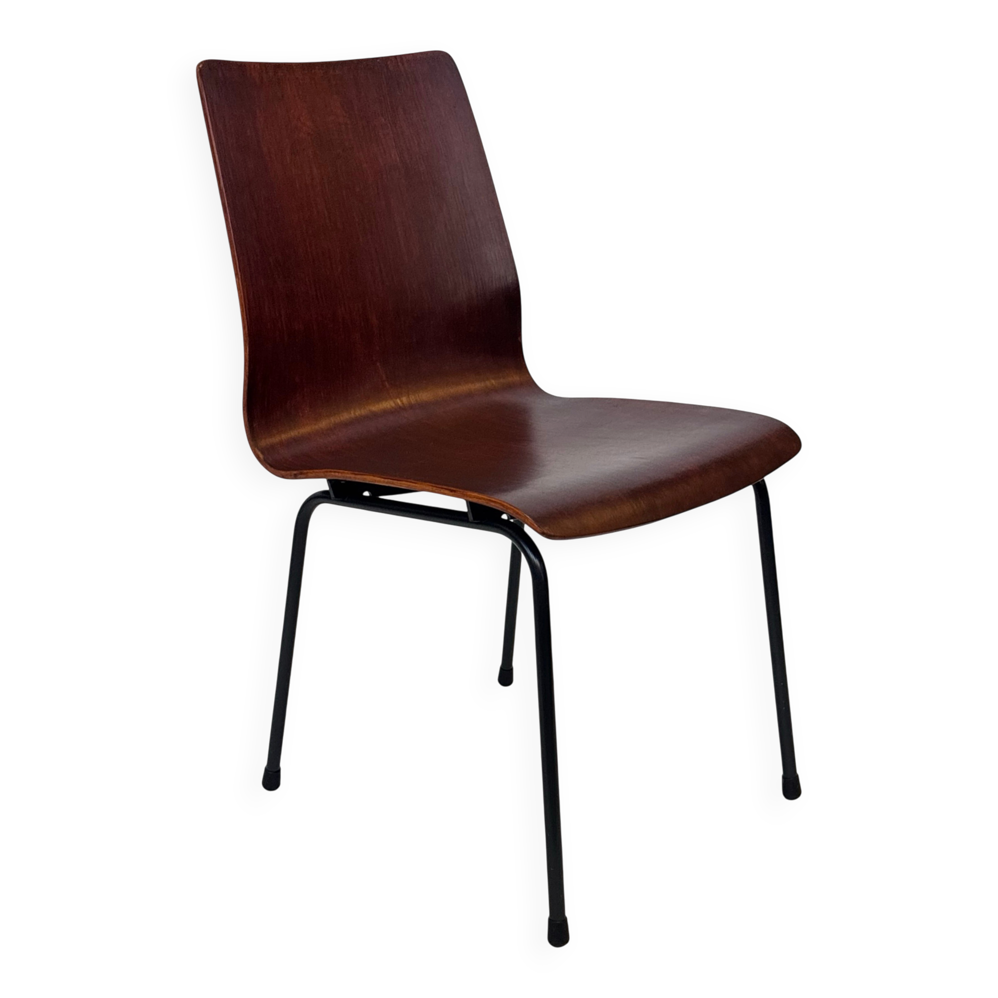 Vintage Friso Kramer for Auping 'Euroika' plywood chair, The Netherlands