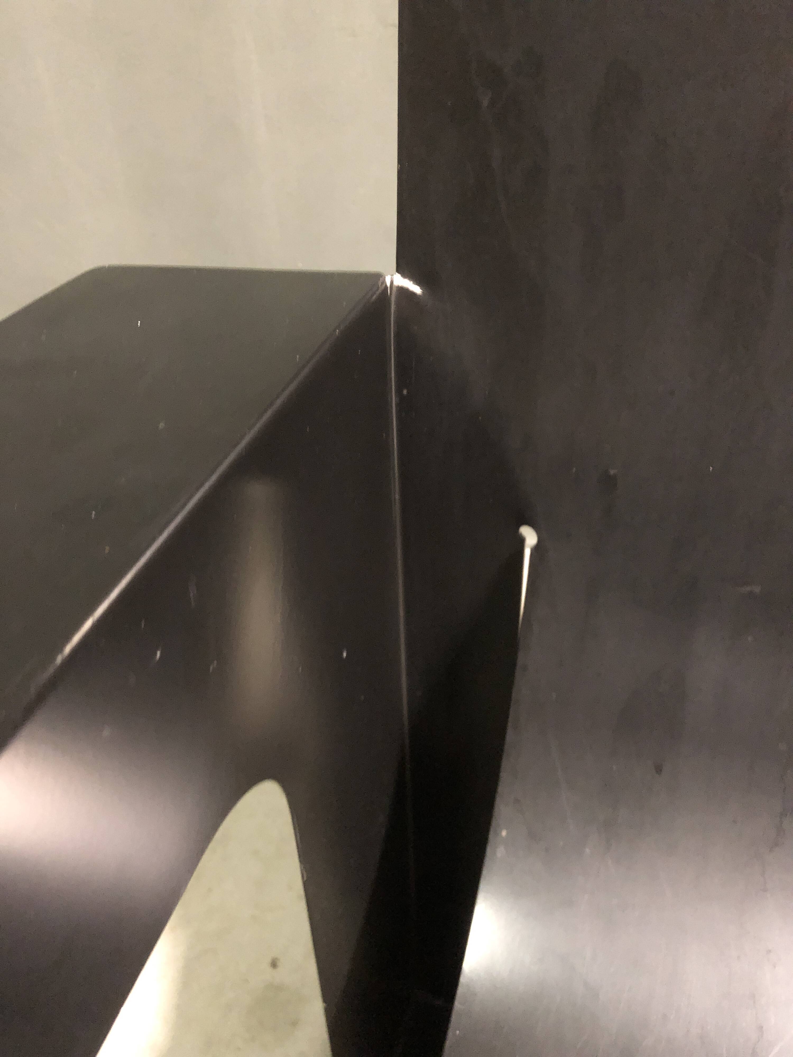 Rare rietveld arm chair by giandomenico belotti for alias, 1984