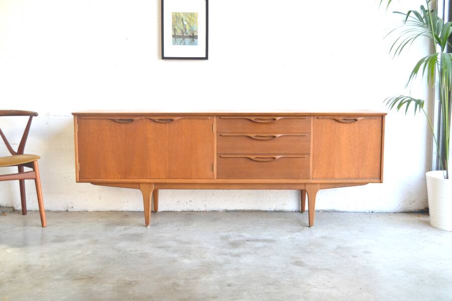 Enfilade en teck par Jentique * modèle rare * 198 cm