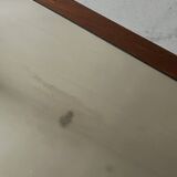 Scandinavian teak wood mirror, circa 1950/1960