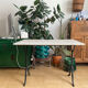 Bistro table in marble