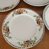 6 flat plates Iron Earth mismatched