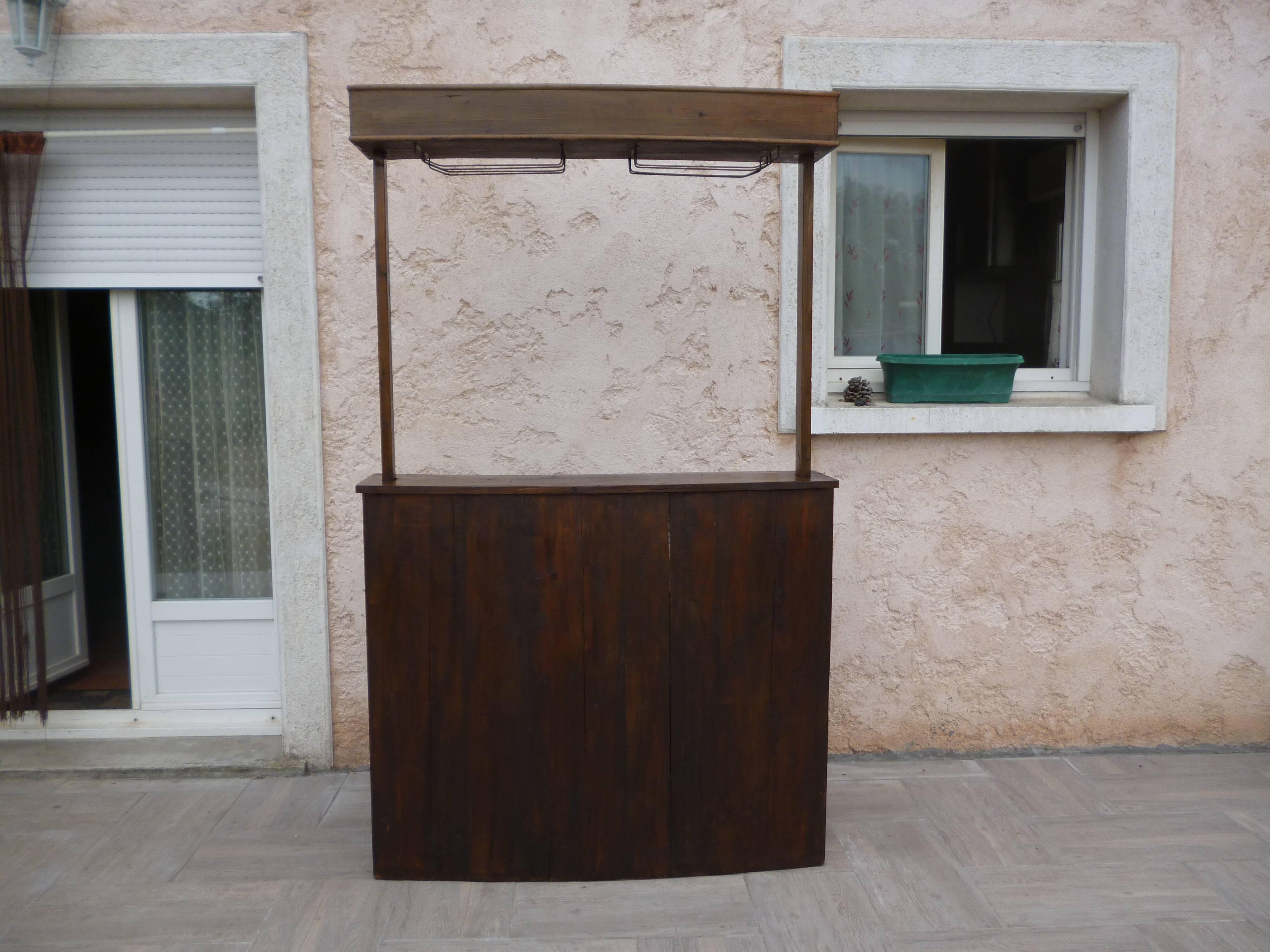 vintage buffet bar