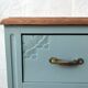 Commode art deco vert amande