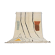 Beni Ouarain Berber rug, nomadic lines, 3*2m.
