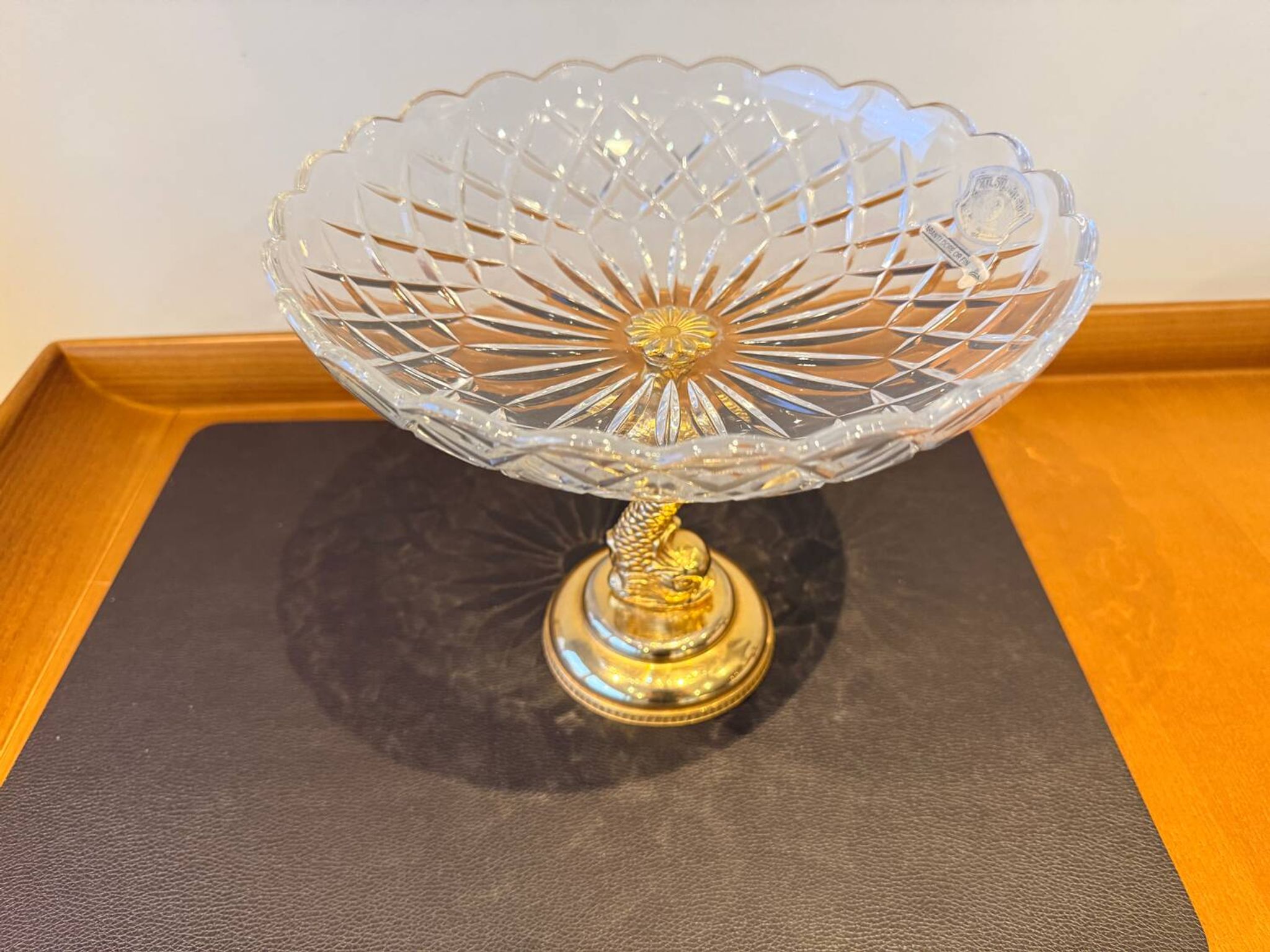 Val Saint Lambert fruit bowl VSL
