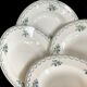 4 assiettes creuses St Amand terre de fer