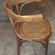 Fauteuil de bureau  bois courbé