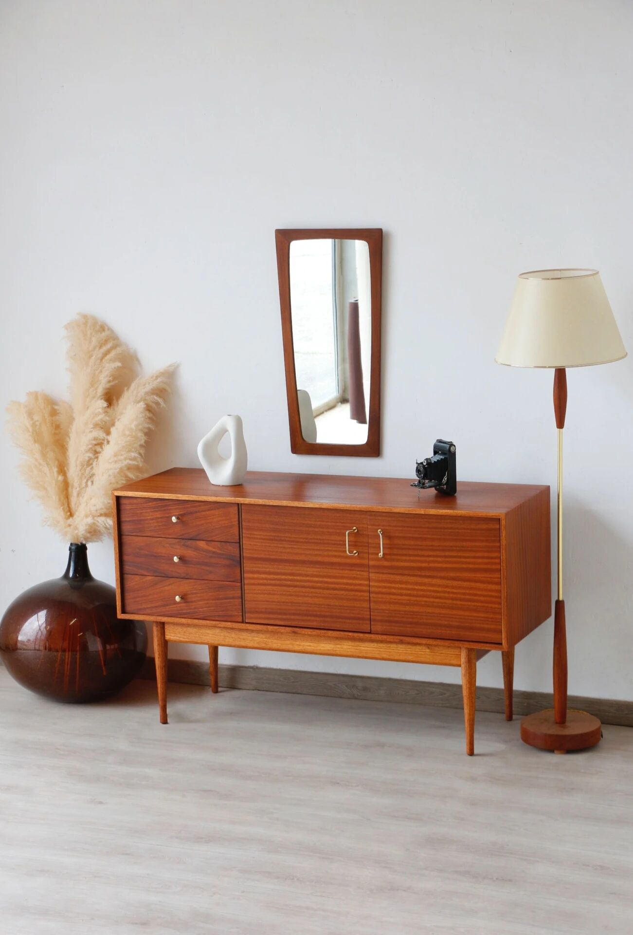 Rosewood mahogany enfilade Uniflex (1960) – Vintage furniture