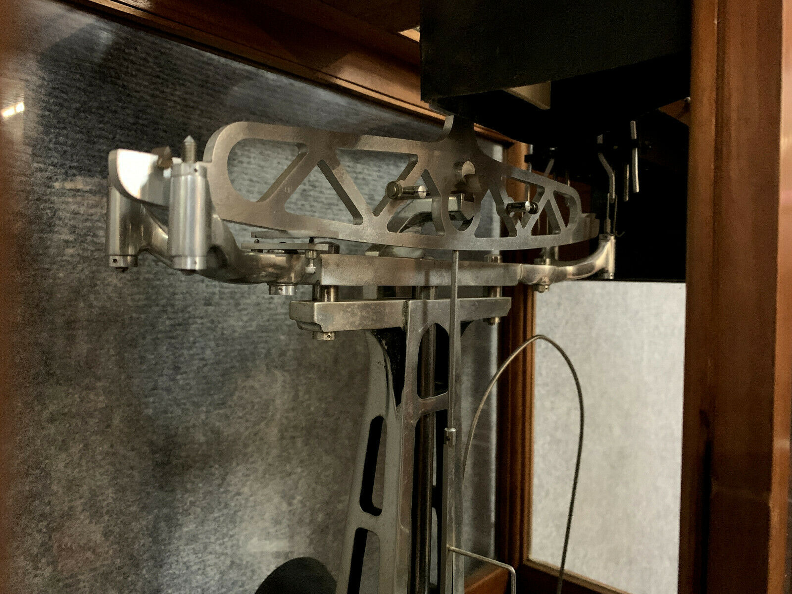 Prolabo Paris around 1900 old precision scale in its original showcase ...