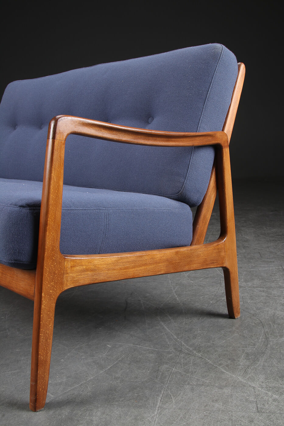 Ole Wanscher Teak Sofa 2 Seater France & Daverkosen, 1960s