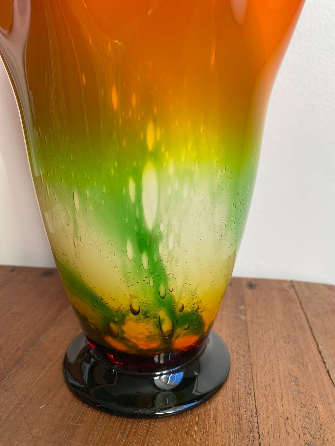 Murano "handkerchief" vase