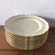 Service of 8 flat plates, Limoges