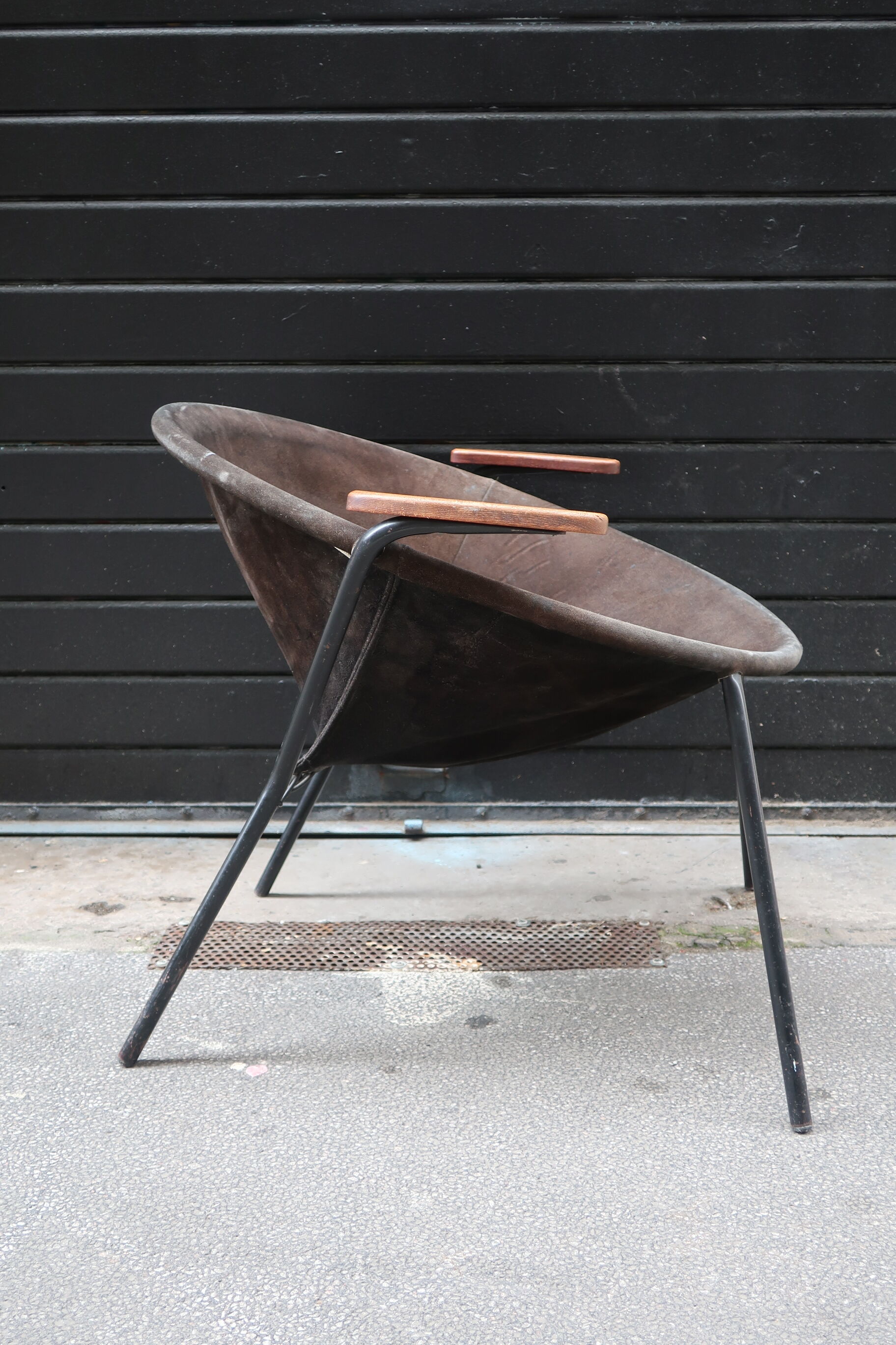 50/60 balloon armchair design hans olsen