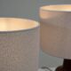 Pair of Sun series table lamps by Søholm for Bornholm