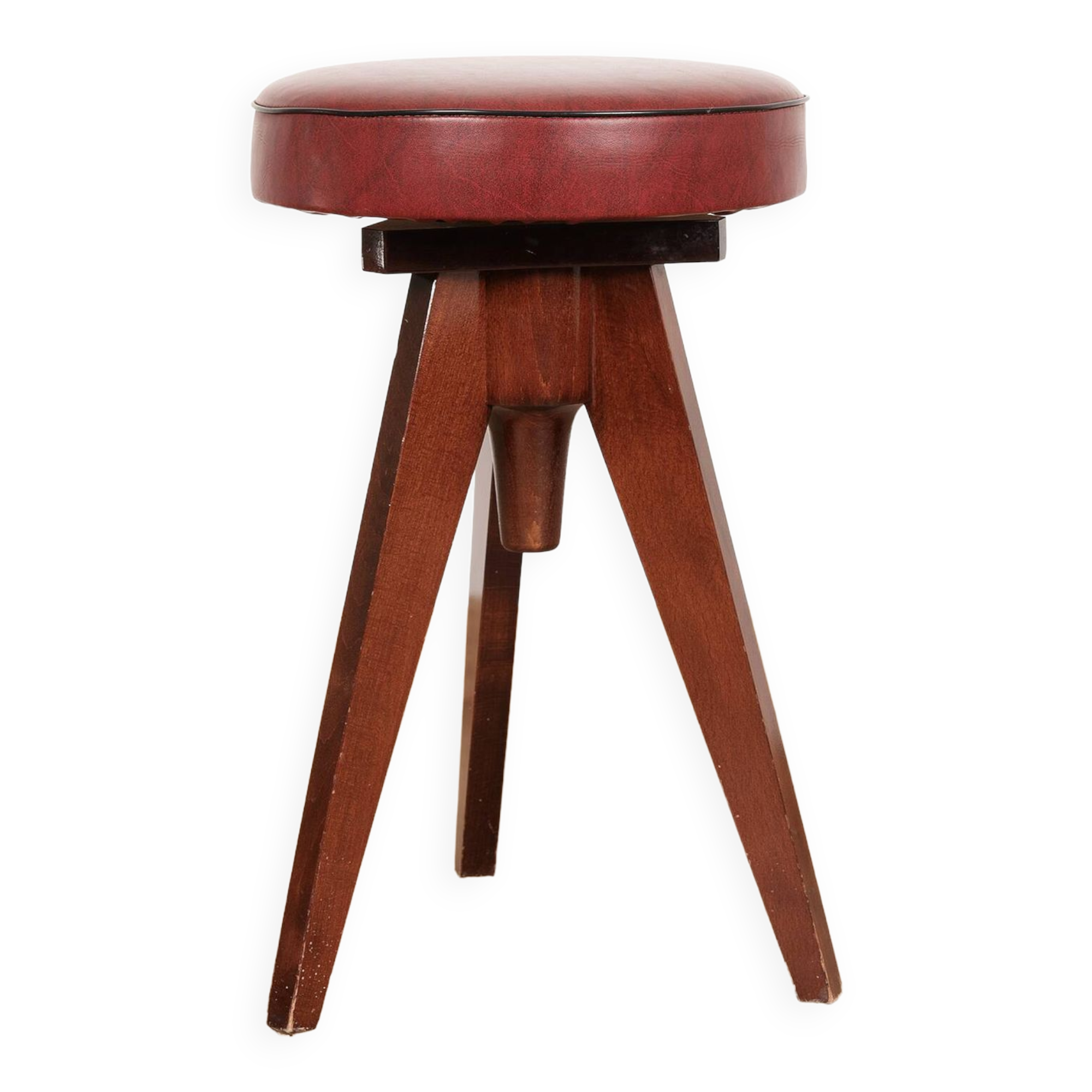 Adjustable piano stool. German design, Reiner Modell
