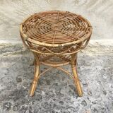 Rattan table 1950