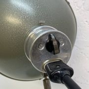 Industrial, medical table lamp.