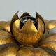 Wall sconce in brass