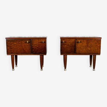 Pair of vintage bedside tables