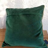 Coussin velours 40x40 couleur vert