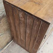 Buffet - glass TV cabinet in Burmese teak