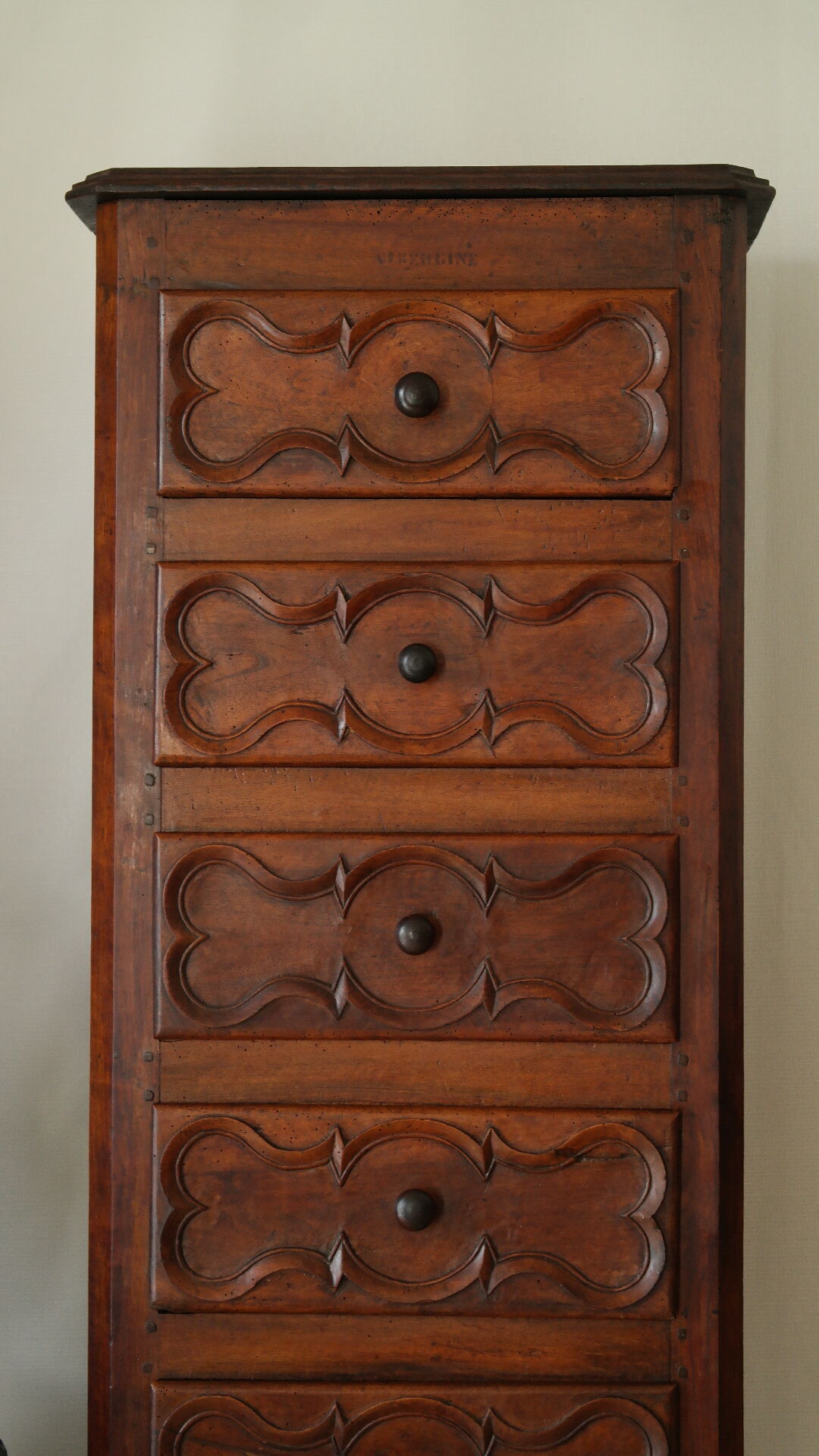 Artisanal walnut dresser late nineteenth early twentieth century