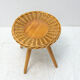 Mid century rattan stool by Jan Kalous for Úluv, 1960´s, Czechoslovakia