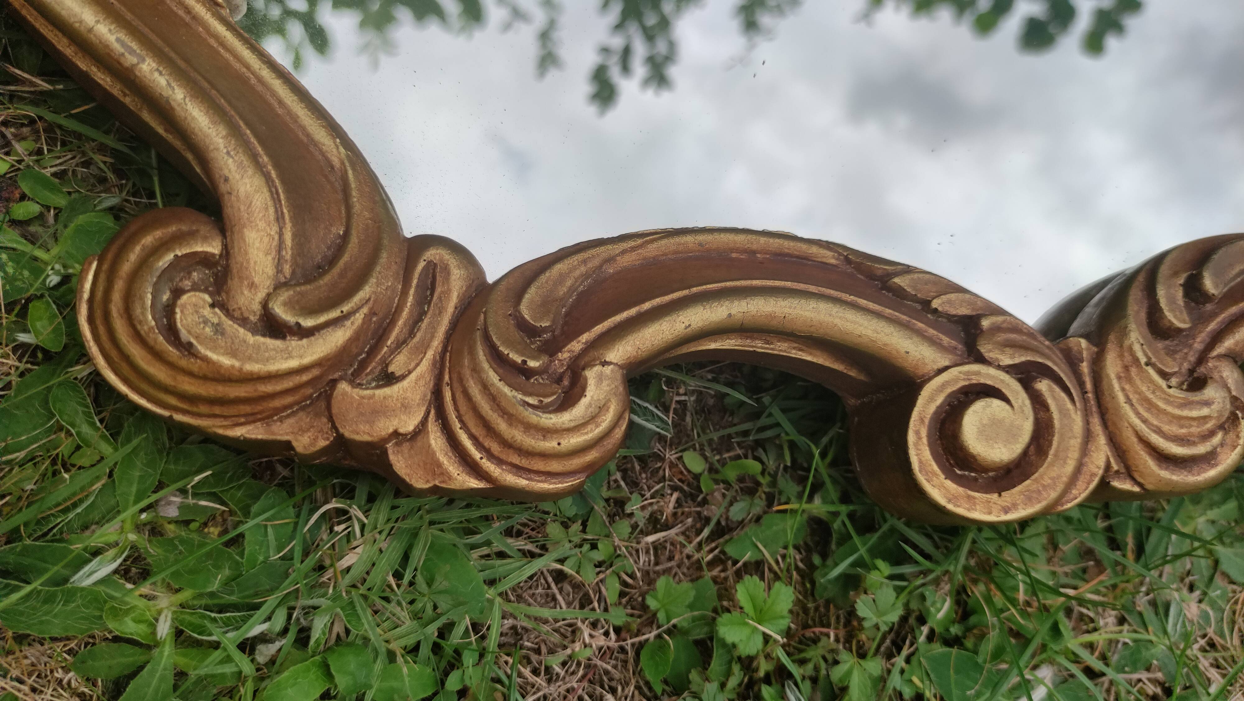 Rococo Baroque Gilded Mirror