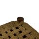 Vintage Stool Danish Papercord Rope small Stool Mid Century