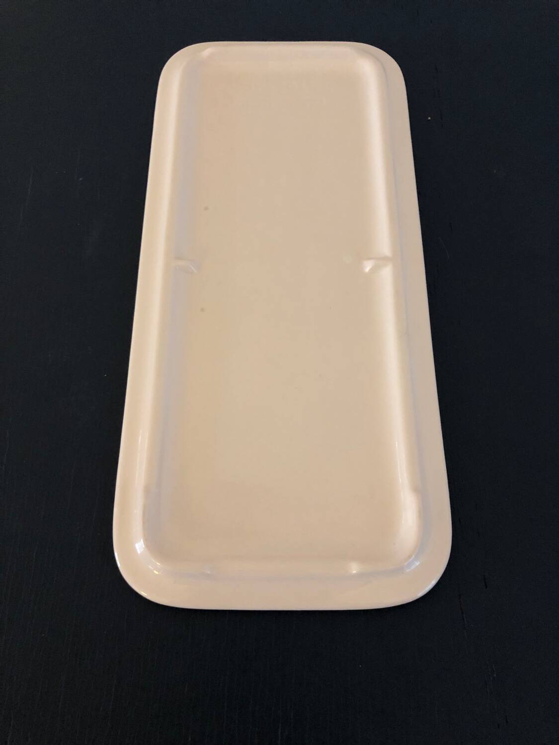 Winter pattern porcelain cake dish
