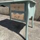 Vintage 1960s desk with curved legs