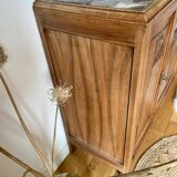 Art Deco sideboard in solid walnut