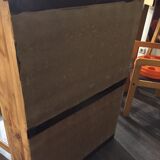 Pine display cabinet
