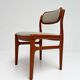 Set of 6 Danish design chairs by Johannes Andersen for Uldum, 1960s