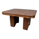 Art Deco period mahogany extending table circa 1925