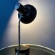 Vintage brown metal table lamp