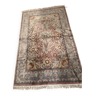 HAND-KNOTTED SILK RUG