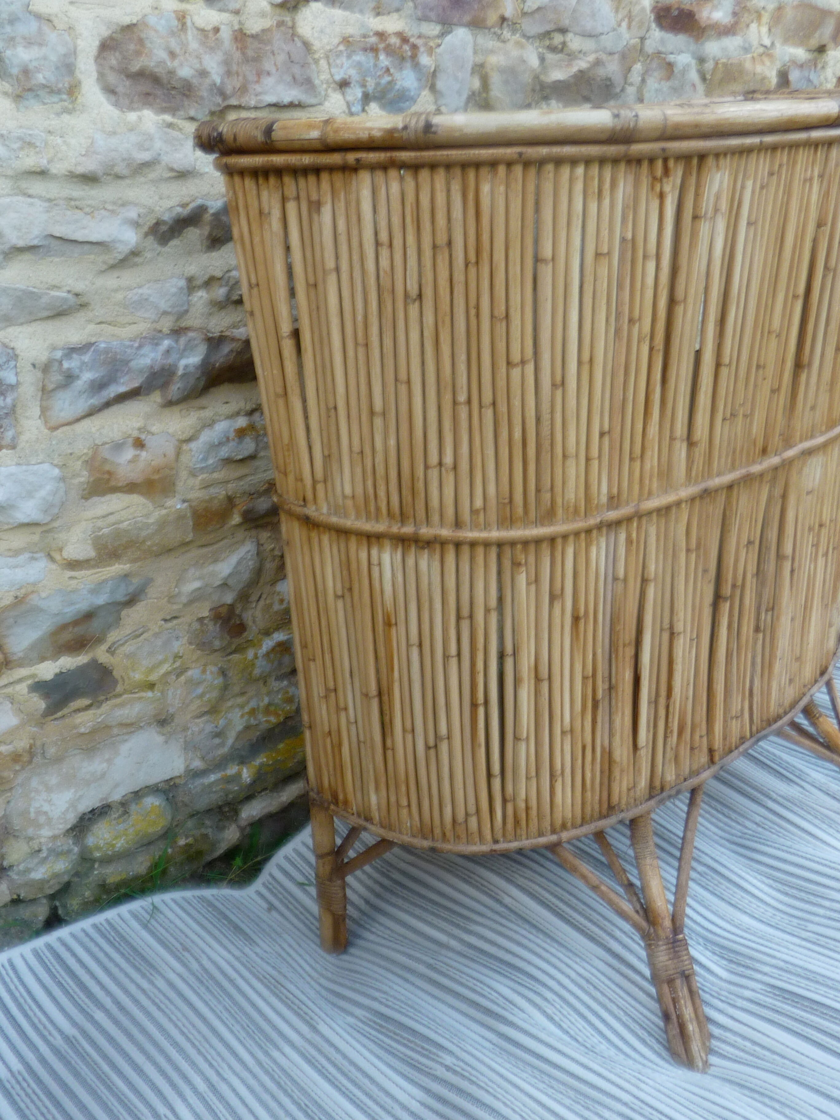 The 1960s rattan bar