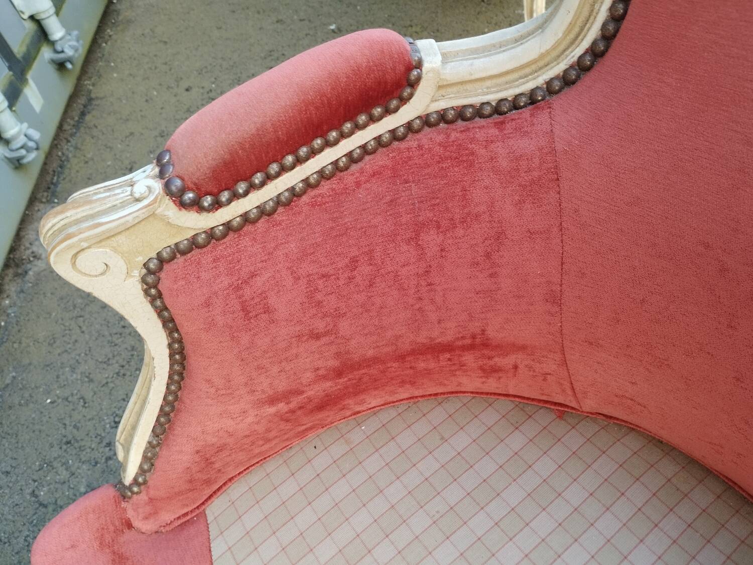 Pair of old Louis XV style armchairs