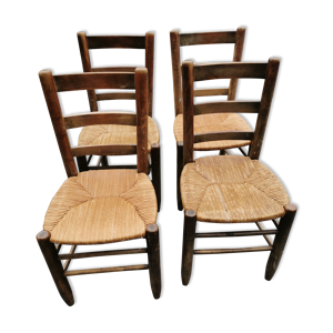 Série de 4 chaises de