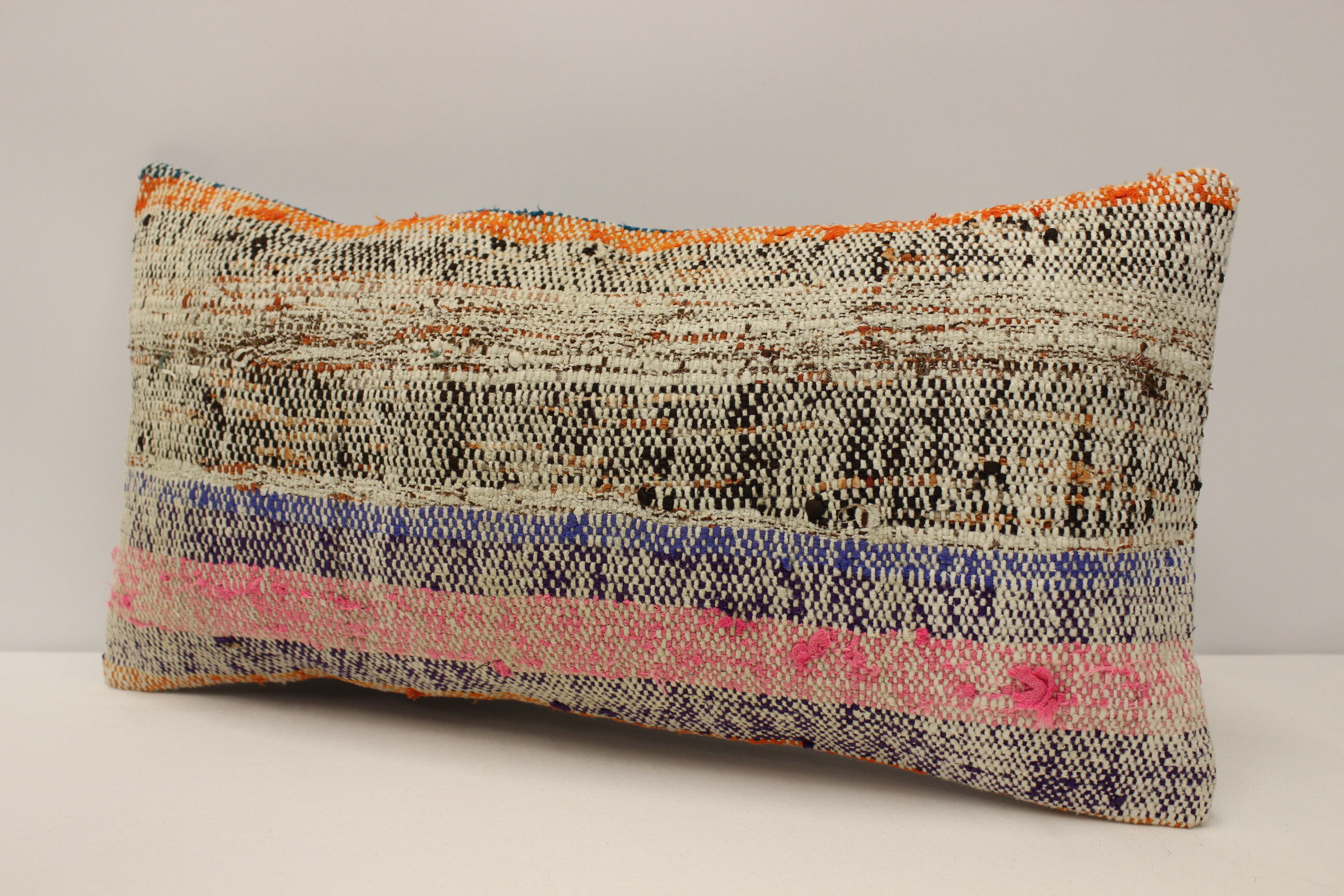 Turkish kilim pillow,30x60 cm