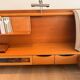 Poliform Morgante – exceptional walnut solid wood bedroom set
